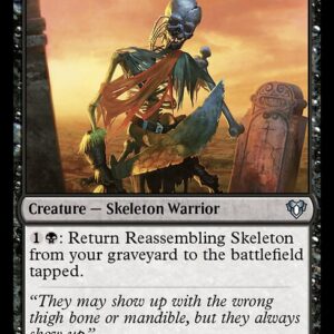 Commander Masters - 183 - Reassembling Skeleton - Uncommon - B - Non-foil