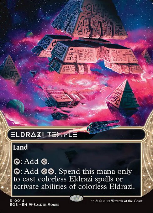 Edge of Eternities: Stellar Sights - 14 - Eldrazi Temple - Rare - C - Non-foil