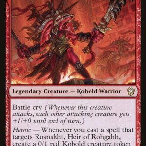 Dominaria United Commander - 25 - Rosnakht, Heir of Rohgahh - Rare - R - Non-foil