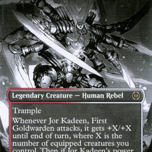 Phyrexia: All Will Be One - 332 - Jor Kadeen, First Goldwarden - Rare - WR - Foil