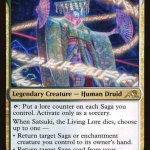Kamigawa: Neon Dynasty - 235 - Satsuki, the Living Lore - Rare - WG - Foil