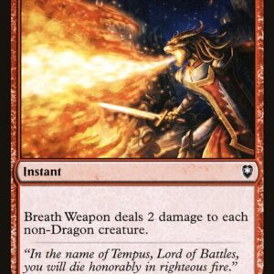Commander Legends: Battle for Baldur's Gate - 165 - Breath Weapon - Common - R - Non-foil