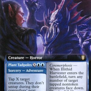 Commander Legends: Battle for Baldur's Gate - 564 - Illithid Harvester // Plant Tadpoles - Rare - U - Non-foil