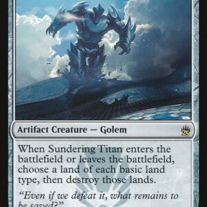 Masters 25 - 233 - Sundering Titan - Rare - C - Foil