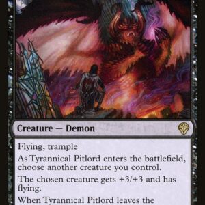 Dominaria United - 284 - Tyrannical Pitlord - Rare - B - Foil