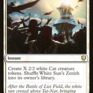 Commander Legends - 391 - White Sun's Zenith - Rare - W - Non-foil