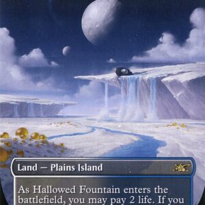 Unfinity - 277 - Hallowed Fountain - Rare - C - Foil