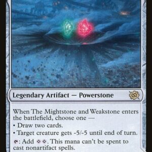 The Brothers' War - 238 - The Mightstone and Weakstone - Rare - C - Non-foil
