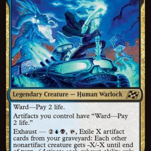 Aetherdrift - 228 - Winter, Cursed Rider - Rare - UB - Non-foil