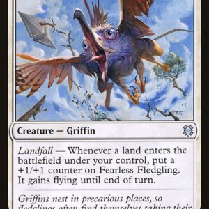 Zendikar Rising - 15 - Fearless Fledgling - Uncommon - W - Non-foil