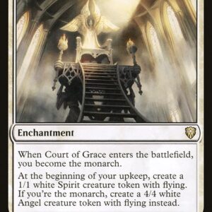 Commander Legends - 16 - Court of Grace - Rare - W - Foil