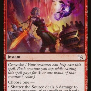 March of the Machine - 164 - Shatter the Source - Common - R - Non-foil
