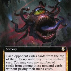 Forgotten Realms Commander - 316 - Fevered Suspicion - Rare - BR - Non-foil (Front)