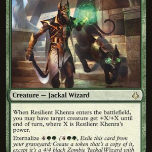 Hour of Devastation - 131 - Resilient Khenra - Rare - G - Non-foil