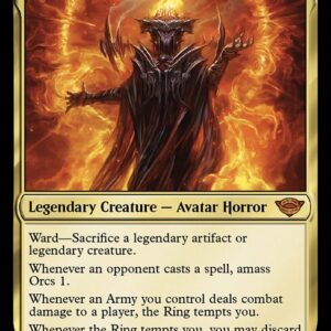 The Lord of the Rings: Tales of Middle-earth - 224 - Sauron, the Dark Lord - Mythic - Multi - Non-foil