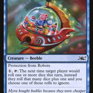 Unfinity - 37 - Bamboozling Beeble - Common - U - Foil