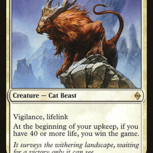 Battle for Zendikar - 26 - Felidar Sovereign - Rare - W - Non-foil