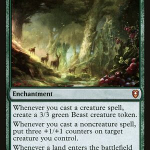 Commander Legends: Battle for Baldur's Gate - 830 - Primeval Bounty - Mythic - G - Non-foil
