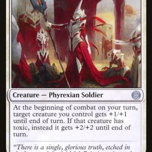 Phyrexia: All Will Be One - 30 - Porcelain Zealot - Uncommon - W - Foil