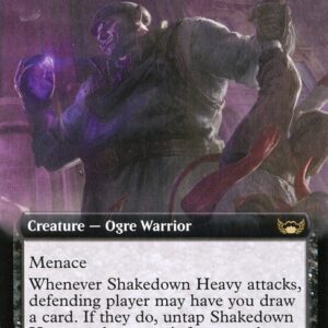 Streets of New Capenna - 421 - Shakedown Heavy - Rare - B - Foil