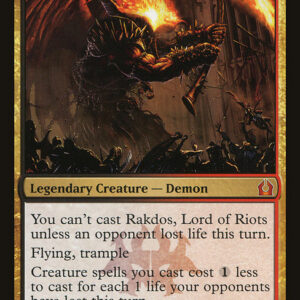 Return to Ravnica - 187 - Rakdos, Lord of Riots - Mythic - BR - Non-foil
