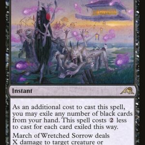Kamigawa: Neon Dynasty - 111 - March of Wretched Sorrow - Rare - B - Non-foil