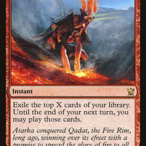 Dragons of Tarkir - 131 - Commune with Lava - Rare - R - Non-foil