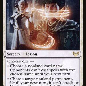 Strixhaven: School of Mages - 7 - Academic Probation - Rare - W - Foil