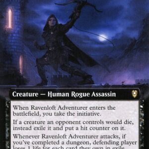 Commander Legends: Battle for Baldur's Gate - 577 - Ravenloft Adventurer - Rare - B - Foil
