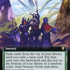 Commander Legends: Battle for Baldur's Gate - 639 - Venture Forth - Rare - G - Non-foil