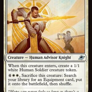 Edge of Eternities - 22 - Honored Knight-Captain - Uncommon - W - Non-foil