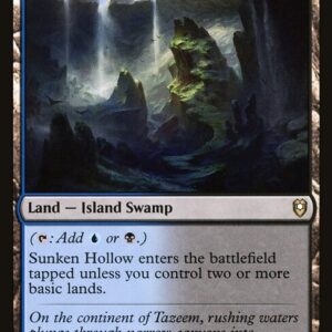 Commander Legends: Battle for Baldur's Gate - 918 - Sunken Hollow - Rare - C - Non-foil