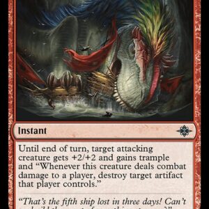 The Lost Caverns of Ixalan - 147 - Dreadmaw's Ire - Uncommon - R - Non-foil (Front)