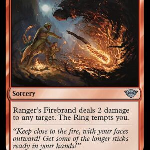 The Lord of the Rings: Tales of Middle-earth - 143 - Ranger's Firebrand - Uncommon - R - Non-foil