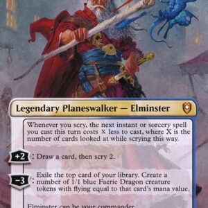 Commander Legends: Battle for Baldur's Gate - 362 - Elminster - Mythic - WU - Foil