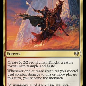 Tales of Middle-earth Commander - 56 - Forth Eorlingas! - Rare - WR - Non-foil