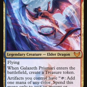 Strixhaven: School of Mages - 189 - Galazeth Prismari - Mythic - UR - Foil