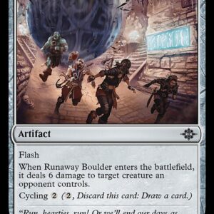 The Lost Caverns of Ixalan - 259 - Runaway Boulder - Common - C - Non-foil (Front)