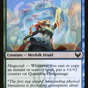 Strixhaven: School of Mages - 219 - Quandrix Pledgemage - Common - UG - Foil