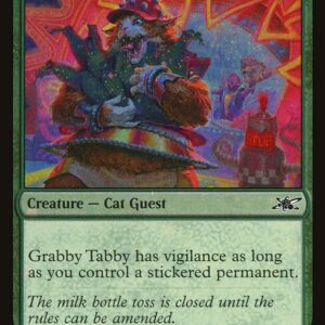 Unfinity - 426 - Grabby Tabby - Common - G - Foil
