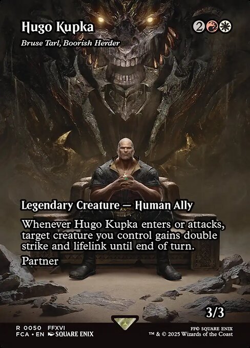 Final Fantasy: Through the Ages - 50 - Bruse Tarl, Boorish Herder - Rare - WR - Non-foil