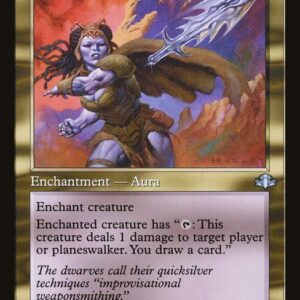 Dominaria Remastered - 363 - Quicksilver Dagger - Uncommon - UR - Foil