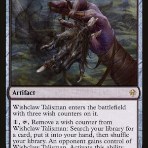 Throne of Eldraine - 110 - Wishclaw Talisman - Rare - B - Foil