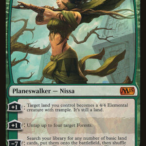Magic 2015 - 187 - Nissa, Worldwaker - Mythic - G - Non-foil