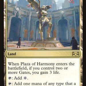 Ravnica Allegiance - 254 - Plaza of Harmony - Rare - C - Non-foil (Front)