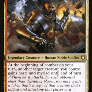 Commander Legends: Battle for Baldur's Gate - 272 - Duke Ulder Ravengard - Rare - WR - Non-foil