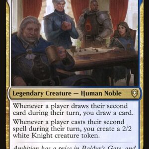 Commander Legends: Battle for Baldur's Gate - 271 - The Council of Four - Rare - WU - Foil