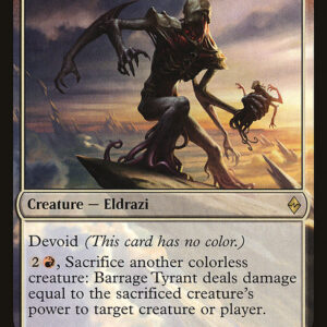 Battle for Zendikar - 127 - Barrage Tyrant - Rare - C - Non-foil