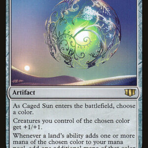 Commander 2014 - 233 - Caged Sun - Rare - C - Non-foil (Front)