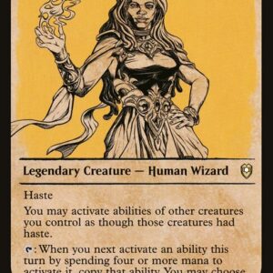 Commander Legends: Battle for Baldur's Gate - 421 - Dynaheir, Invoker Adept - Rare - Multi - Non-foil